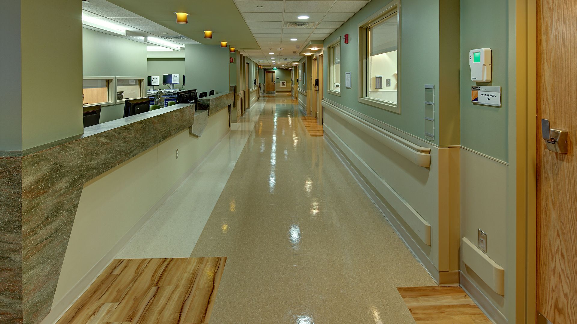 1 South Inpatient Unit Buckl Architects